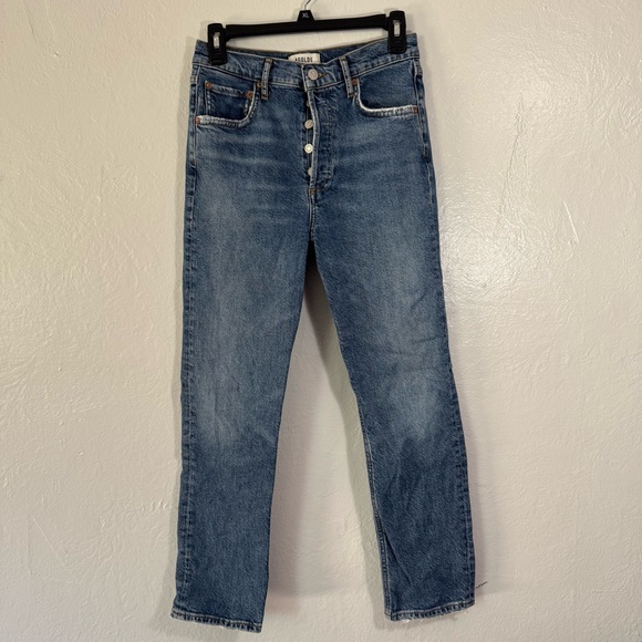 Agolde Riley Crop Jeans - Picture 2 of 15